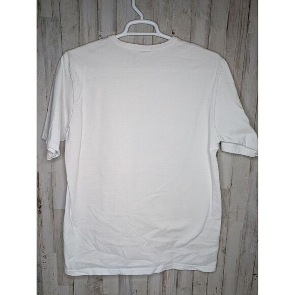Vintage‎ Champion Shirt Size XL Mushrooms Psychedelic Trippy Peace Sign Rainbow - Picture 6 of 7